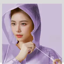 umay 防水ロングレインコート【厚手・使い捨て・男女兼用・アウトドア用】