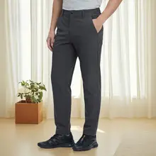 HOTSUIT ビジネスカジュアル速乾ストレートパンツ【春夏用・通気性あり・男性用】