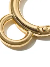 ガーデンバッグリフォーム用 メタルスプリングリング キーホルダー付きバッグアクセサリー【DIY・金属合金】