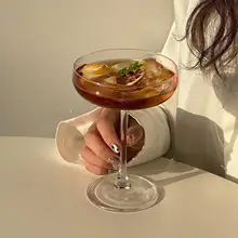 円形の底が広いグラス【デザートカップ・アイスクリーム用・家庭用】