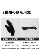 得力 半生半熟宣紙 30枚セット【書道練習用・国画・初心者向け】
