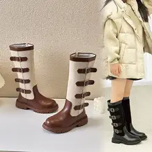 子供用ロングブーツ 女の子 ブーツ 春秋