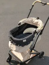 ペットカート用の縁取りパッド【猫用・犬用・防汚・両面デザイン】（セットアップ対応）