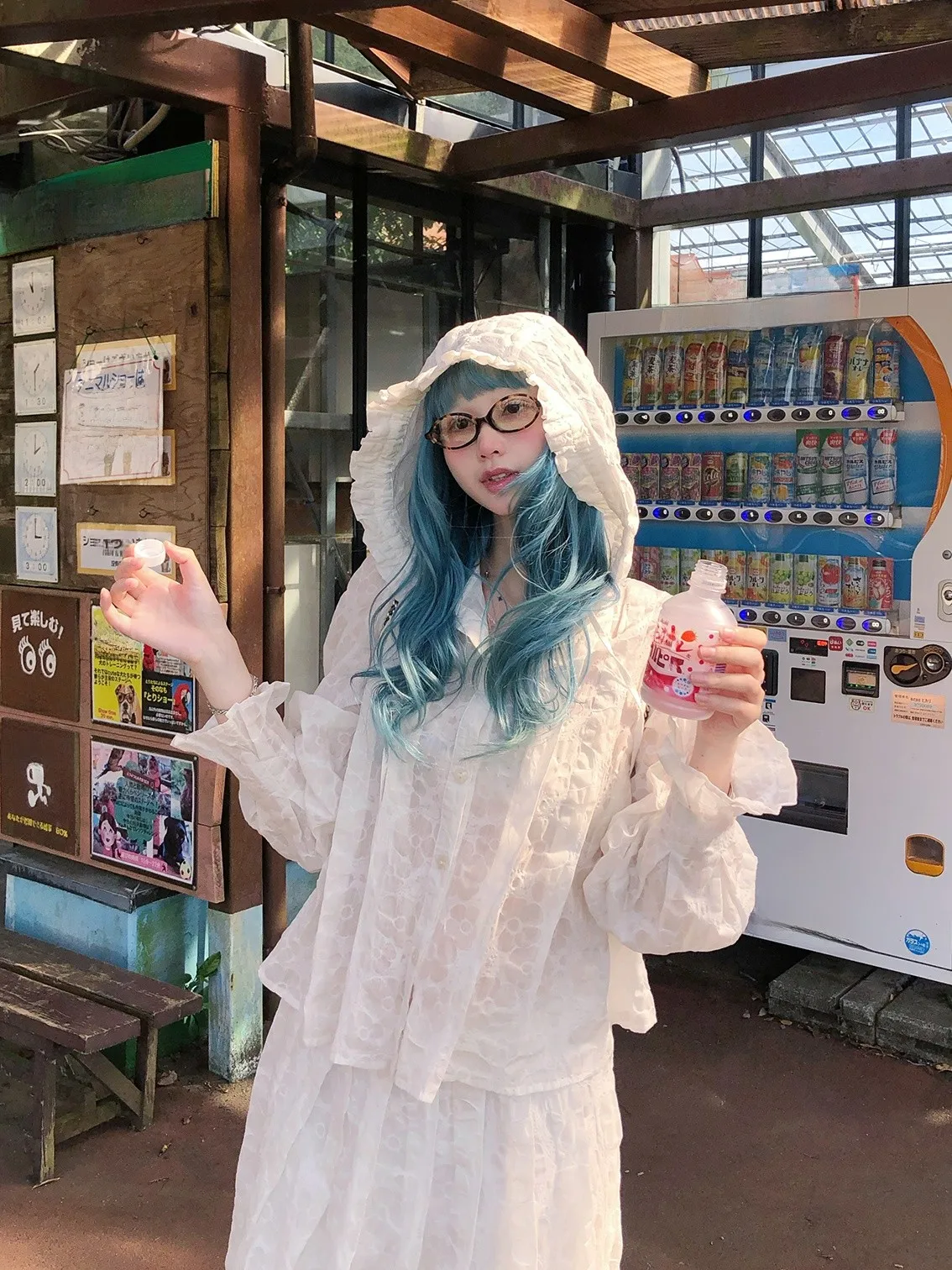重工立体デザインの小花柄ブラウスと半袖スカートセット：春夏向けコットン製の着心地とサイズガイド