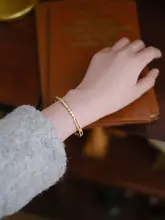 エレガントなデザインの純銀メッキブレスレット【秋冬用・女性用】