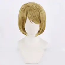コスプレウィッグ ショートヘア スタイリング済み 茶色 小泉花陽 LOVE LIVE!「LINCOLN」