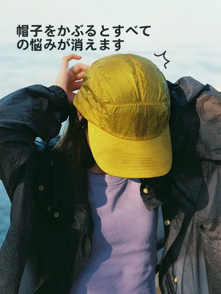 軽量カラフルアウトドアキャップ：アジャスター付きの通気性と着用感を実証