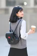 人気のミニ着脱式リュックサック【合成皮革・通勤・旅行向け】