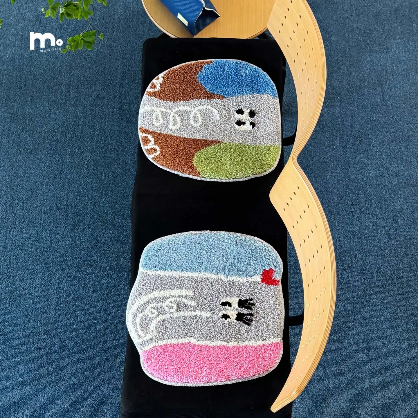 椅子用クッション：MO MO'S TALKの防滑デザインクッションが提供する極上の座り心地