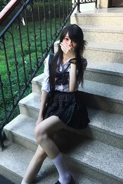 オリジナルJK制服【春秋用・ロングスリーブブラウス・スカート・学院風】（セットアップ対応）