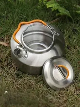 アウトドア用 ステンレス製給水ポット【携帯便利・キャンプ用・調理器具】
