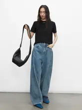 IACHOE 長綿コットン ラウンドネック短袖Tシャツ【夏用・分割デザイン・肌触りの良い素材】