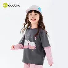 幼児用 おしゃれな長袖トップス【デザインTシャツ・秋用・抗菌】（セットアップ対応）