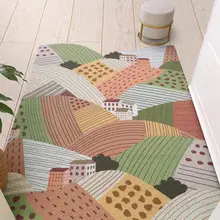 カット可能な玄関用マット【耐汚れ・防水・滑り止め付き】