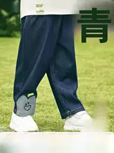 子供用ロングパンツ【春秋用・男児・デニム・ロールアップデザイン】（セットアップ対応）