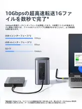 多機能USBハブ【Type-C HDMI出力・接続端子・ノートパソコン対応】