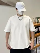 半袖Tシャツ メンズ 重さ332g 【シンプル・ゆったり】