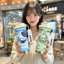 二次元キャラクターの保温水筒【316ステンレス鋼・大容量・アニメデザイン】