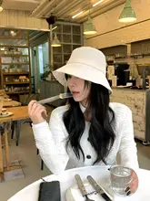 優雅な平頂編み草帽子【大きなつば・夏のビーチリゾート・日よけ効果】