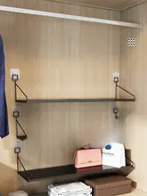 収納便利！壁掛けバッグ収納ラック【衣類クローゼット用・展示用仕切り板】