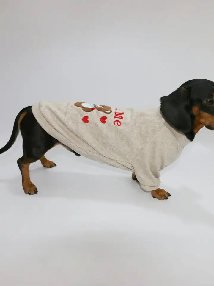 春秋用ペットウェア【薄手・ラウンドネック・犬用・小型犬対応】