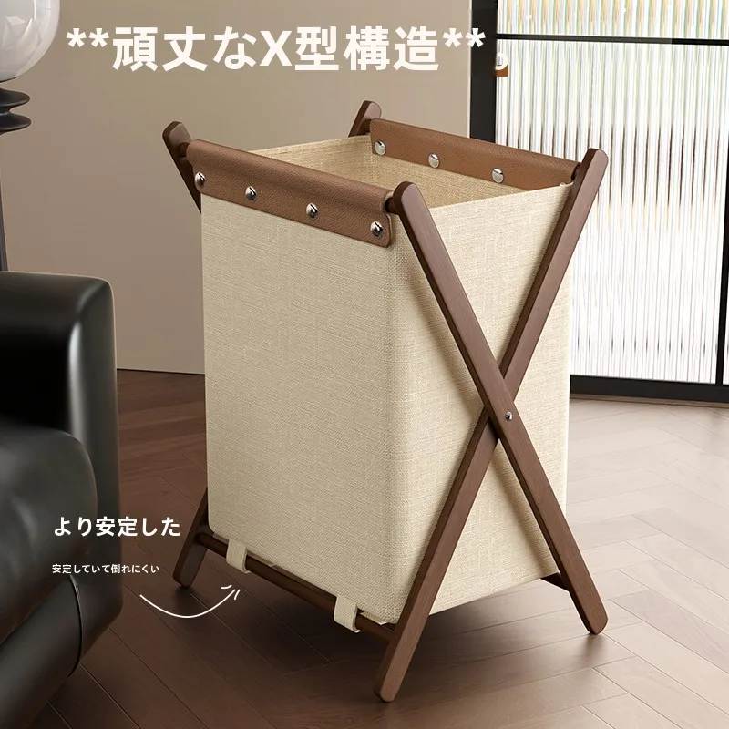 アンティーク風の折りたたみ式洗濯かご：大容量衣類収納に最適な実用性を検証