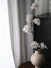 花束 人工花 飾り 花瓶 桃の花 梅の花 ラグジュアリー シルク 高級