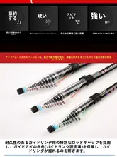 手海両用カーボン超軽量磯釣り竿【遠投可能・長尺】