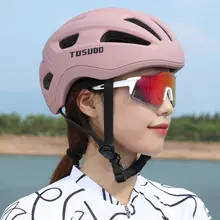 TOSUOD 自転車ヘルメット レディース 通気性 マウンテンバイク ロードバイク サイクリング