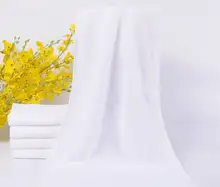白いフェイスタオル【吸水性に優れ・使い捨て・極上の柔らかさ】