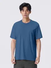 速乾性 メンズTシャツ【短袖・通気性・アイスシルク素材】