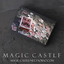 カジュアルなストリートパフォーマンス用カードボックス【サイン可能・近景マジック用】