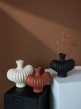 創造的な陶器製花瓶【ビンテージ風・インテリア装飾用・水耕栽培対応】