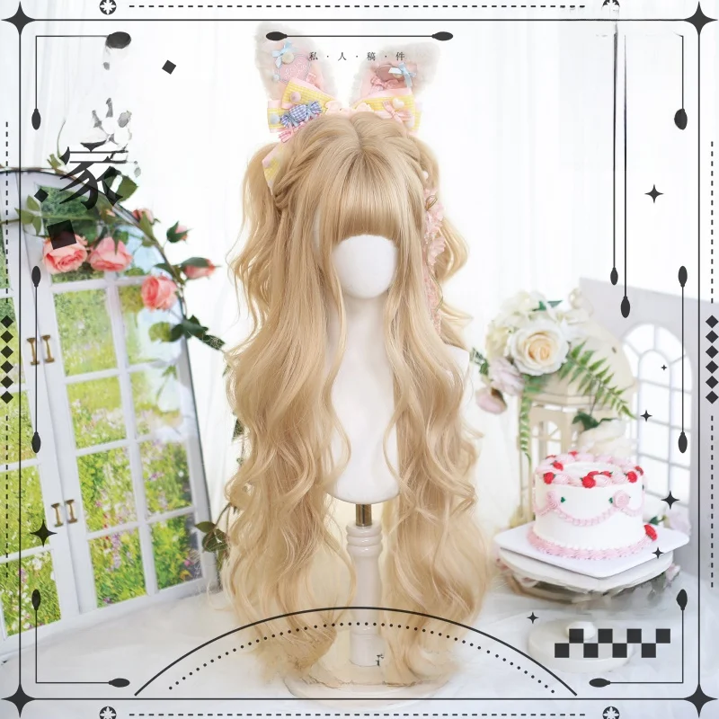 ロングヘア前髪なしで若々しさを保つには？ロリータ風カールウィッグが解決するリアルな悩み