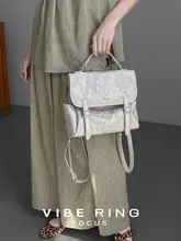 レトロ風のリュックサック【女性用・しわ加工・多機能・カジュアルスタイル】（セットアップ対応）