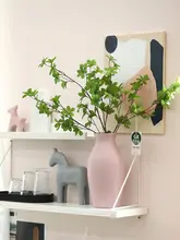 モランディカラーのドライフラワー花瓶【シンプルモダン・インテリア装飾】