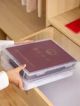 重要書類ケース マルチ収納バッグ 多機能 仕切り付き パスポート 印鑑 通帳 権利書 家庭用 大容量
