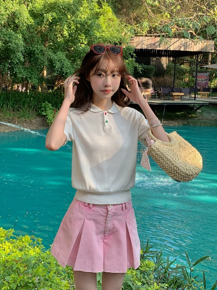 4月末に買える春のカジュアルスタイルは？東鷹時記のJK制服風シャツワンピースがベスト！
