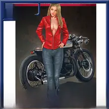 プラモデル 長谷川製金髪女性ライダー【リアルキャラクター・フィギュア】