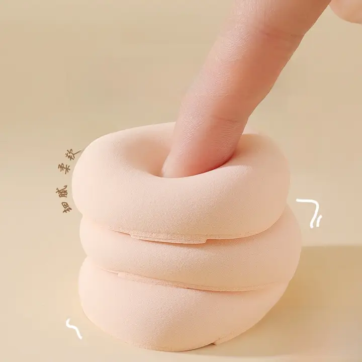 ミニ指用ファンデーションスポンジ【極上の柔らかさ・化粧ツール】