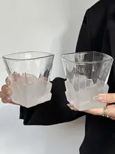 砂マット仕上げのデザイングラス【限定アートスタイル・冷却機能付き】