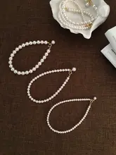 ブレスレット 小粒パール ラウンド 14Kゴールドプレート シンプル 繊細 上品 きれいめ おしゃれ