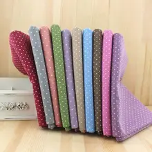 厚手コットンリネン生地【クラシックドット・手芸用・全10色】