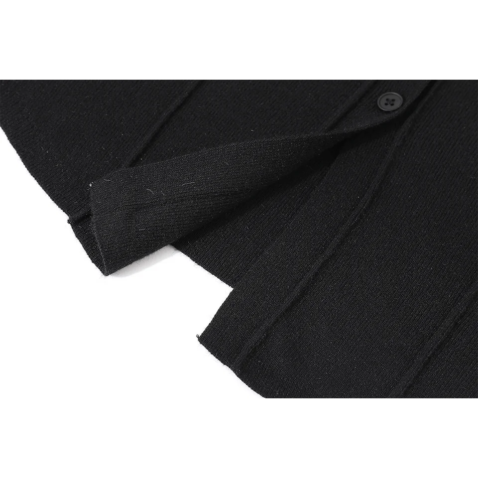 洗練されたデザインのロングカーディガンTシャツ【秋用・フィット感・女性用】