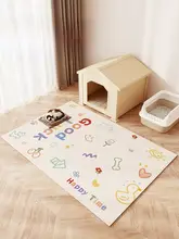 ペット用防水滑り止めマット【PVC製・猫犬用・掃除簡単】