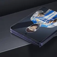 BLUEO Huawei PuraXmax用強化ガラスフィルム【全画面保護・反射防止・指紋防止】