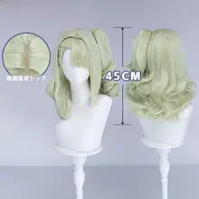 千夏コスプレ用ウィッグ【トップ分け・ポニーテール】