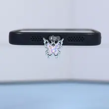 スマートフォンアクセサリー 蝶 幾つかのHuaweiとXiaomiとiPhoneに適用 装飾パーツ