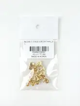 金色金属製ダブルフェイススタッズ【手作り皮革バッグ用・服飾アクセサリー】