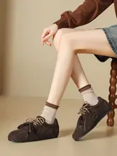 カジュアルスタイルに最適！内増高デザインの復古スポーツシューズ【軽量・女性用】